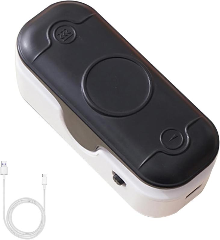 

Bag Sealer Mini Bag Sealer with Cutter 2 in 1 Portable Food Sealer Mini Sealing Machine Kitchen Gadget For Chip Bags 1 чёрный