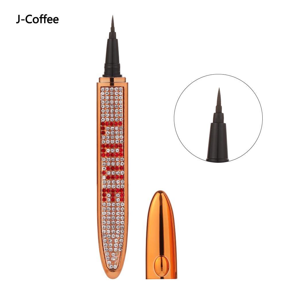 Easy to use 2 in 1 Lash Glue Liner Pen Self-adhesive Magic Eyeliner No Glue Magnetic Needed