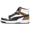 Rebound V6 Comfortable Versatile High-Top Sneakers Unisex Sneakers Black Brown 392326-09