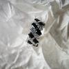 Серебряное кольцо с натуральным сапфиром 5.625ct, фианитами, вес изделия 5,4 гр (2202875)