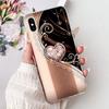 Per iPhone X XS Custodia Popolare Fiore Farfalla Morbido Trasparente Silicone Sottile Cover Posteriore Per iPhoneXS Max XR Custodia iPhoneX Bumper