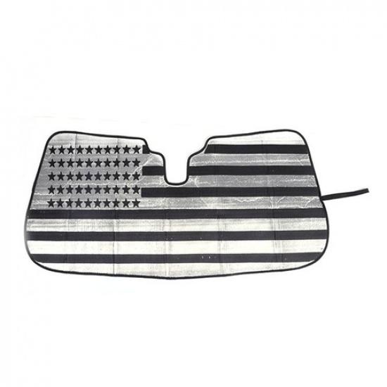 US Flag Car Sun Shade Windshield Window Sunshade Cover For Jaguar F-TYPE 13+