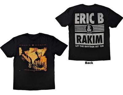 Éric B. Et Rakim Let The Rhythm Begin T-shirt 100% Coton MC1457 T-shirt Unisexe