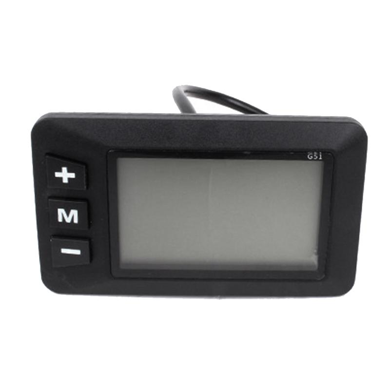 Electric Bike Ebike Spare Parts Accessories Controller G51 LCD Display 5Pin Electric Scooter Accelerator Waterproof Connector-A0