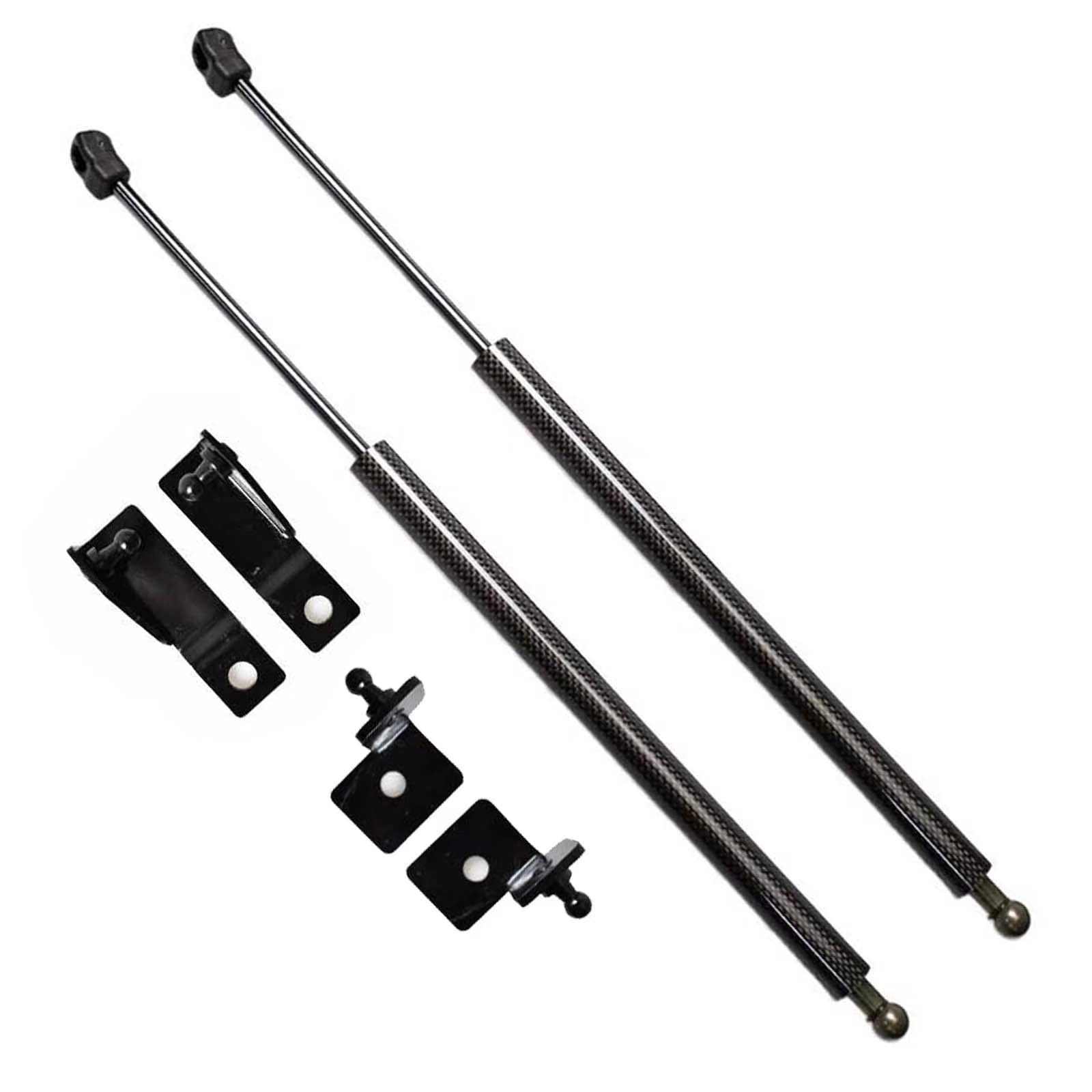 

XIANGSHANG Амортизатор капота для автомобиля Prius 50-й серии, комплект из 2 штук, черный карбон, включает японскую инструкцию по установке (ZVW50, ZVW51, ZVW55), чёрный