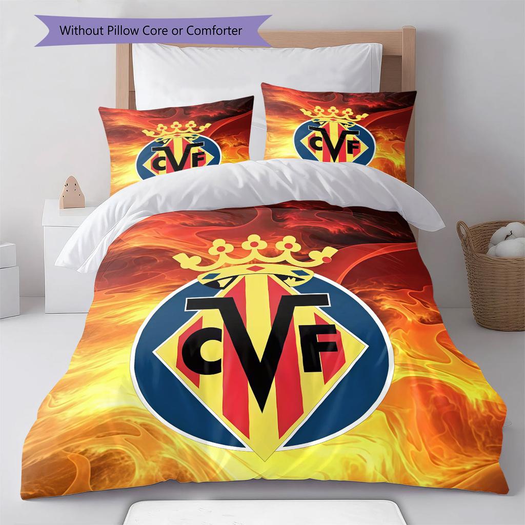 Villarreal Bedding Quilt Set Quilt Cover Pillowcase Home Decoration Birthday Gift (1 * duvet cover + 2 * pillowcase, without core)