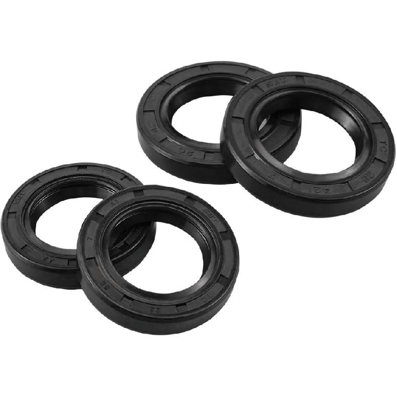 NICECNC Stalowe Łożysko i Gumowa Uszczelka Koła Przedniego Kompatybilne z Yamaha Raptor 700 2006-2026, Raptor 700R 2011-2026