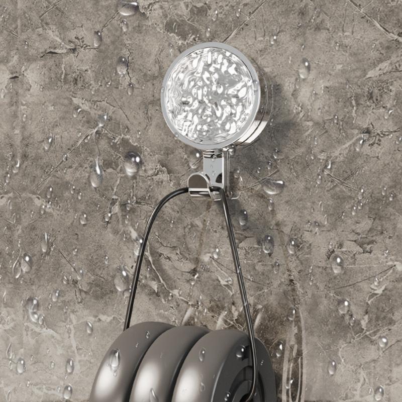 4 Stück Klebehaken Badezimmer Rostfrei Wasserdicht Starke Tragkraft Wandhaken Aufbewahrung Organisiert Ideal für Mieter