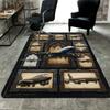 Aviation Art Rug Pattern Rug Floor Mat for Living Room or Bedroom Soft and Comfortable Carpet a Gift for Birthday and Holiday.