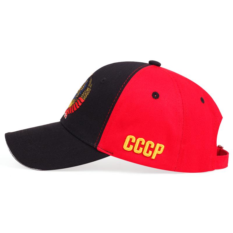 Russia National Emblem Side CCCP Baseball Cap Fashionable Men's Truck Driver Hat Hiking Hats for Women Golf Caps