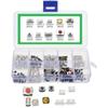 100/250pcs 10 Types Durable Touch Microswitch with Box Car Remote Control Tablet Actile Push Button Switch Car Keys Button