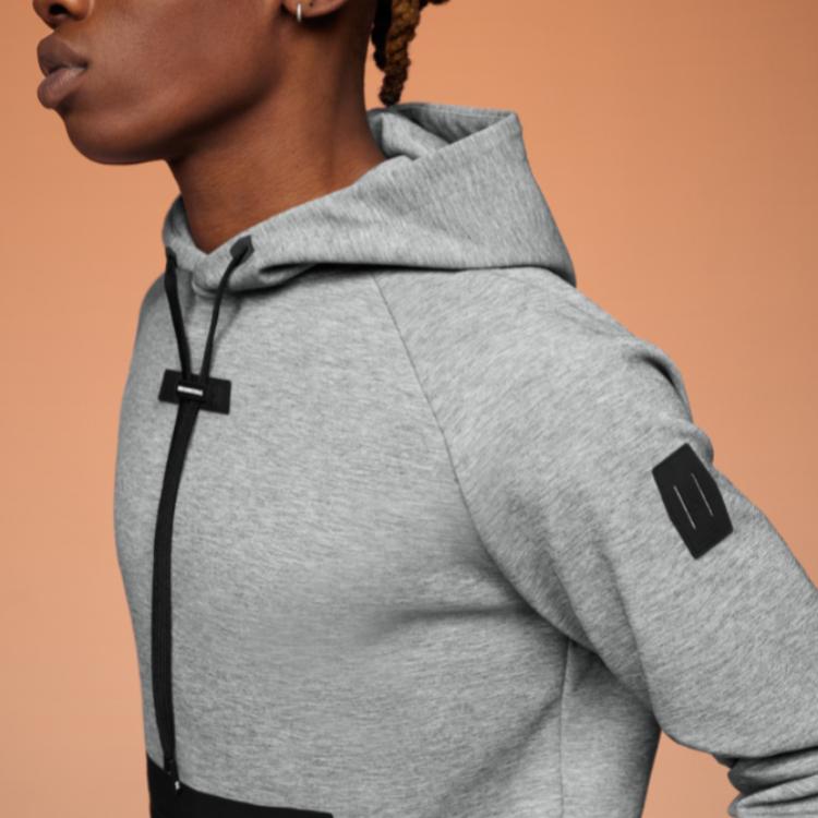 On Running Hoodie Autumn Winter Fitness Training Series Hooded Casual Sports Lg Sleeve Sweatshirt Men Hoodies Gray 1ME11450423