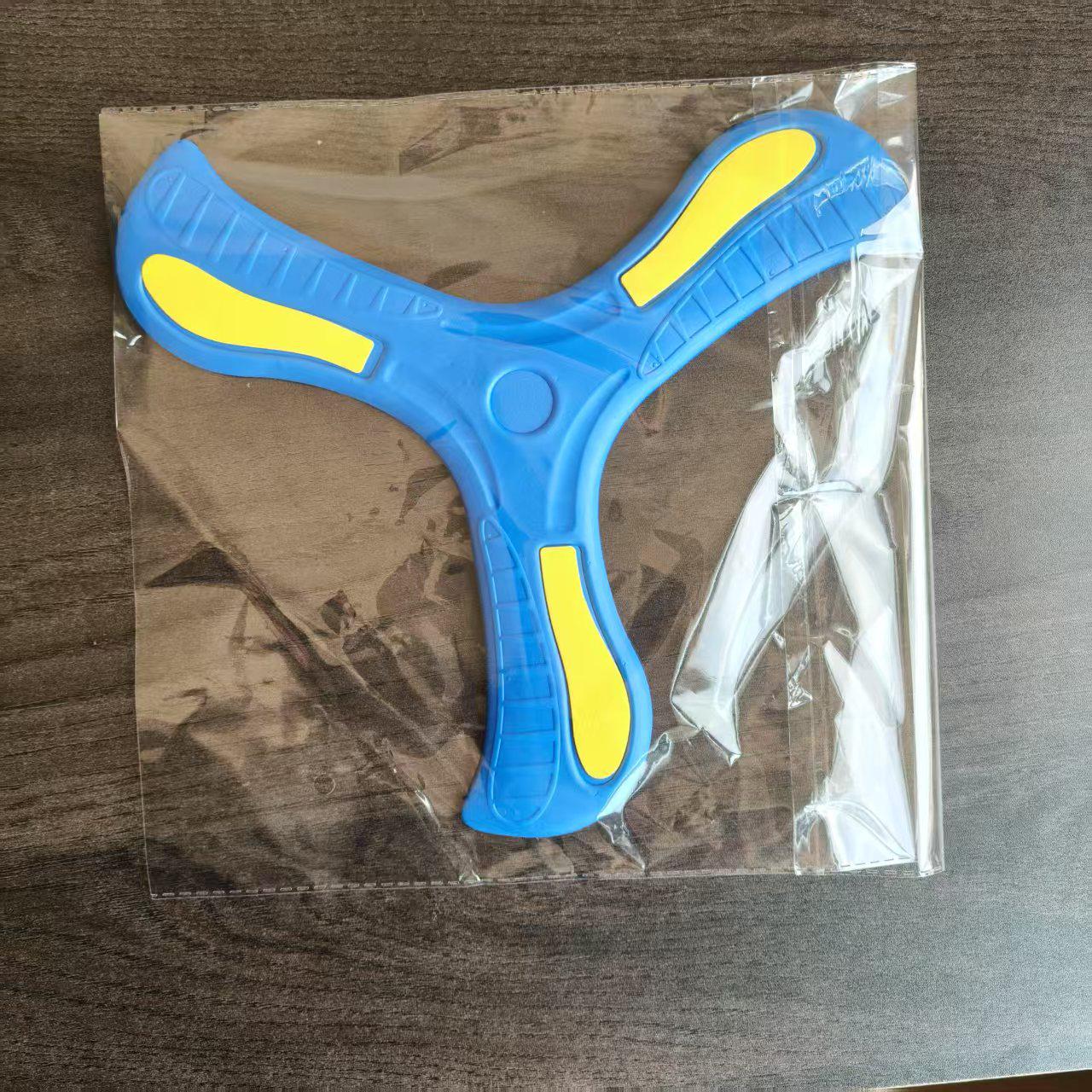 

Eva Soft Three-Leaf Automatic Return Boomerang – Outdoor Children s Toy Gift