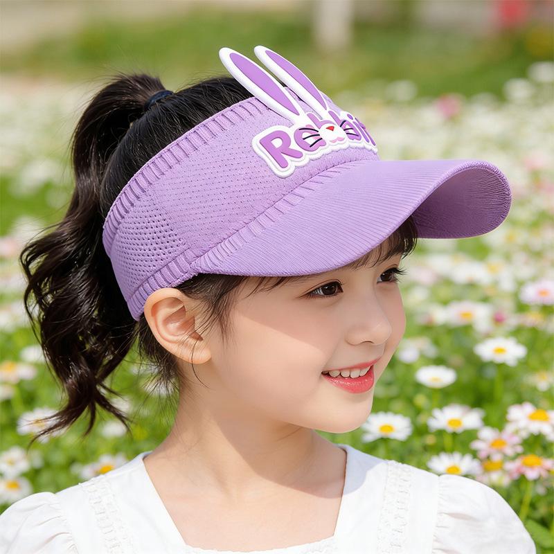 Children's Hats for Boys and Girls, New Sun Protection, Cute Cartoon, Summer Outdoor UV Protection, Large Brim Sun Hat