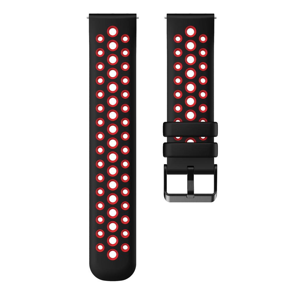Two-Tone Strap Compatible with Amazfit Helio Breathable Round Hole Strap Suitable for Amazfit balance 2 Smartwatch Band Correa