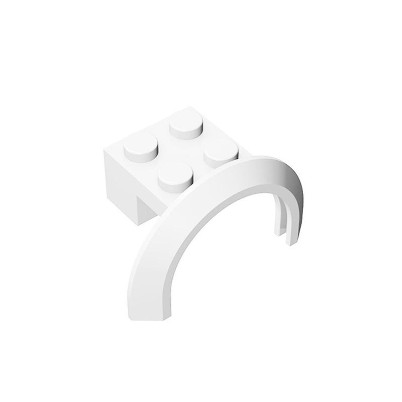 

MOC 10PCS 50745 Mudguard 4x2 Building Blocks Vehicle With Arch Bricks Particle Puzzle Idea Assemble Toys Children Birthday Gifts