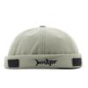 Landlord Hat SHARK Shark Embroidery Hat Hong Kong Style Yuppie Headgear Personalized Melon Fur Hat