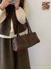 Bags for Women Autumn Winter Korean Ins Retro Underarm Bags 2026 New Versatile Commuter Handbags Casual One Shoulder Bag