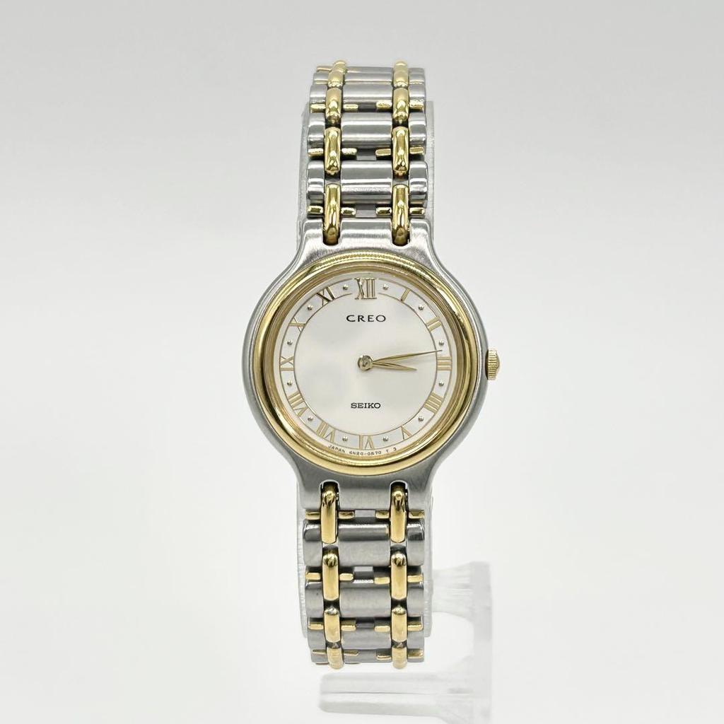 [USED] SEIKO CREO 4N20-0400 Quartz Wristwatch