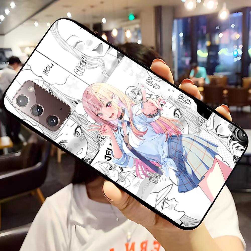 My Dress-Up Darling Phone Case For Samsung S25 Edge Ultra S23 S22 S21 S20 Ultra Plus S24 Fe A54 A53 A25 A16 A14 Glass Cover