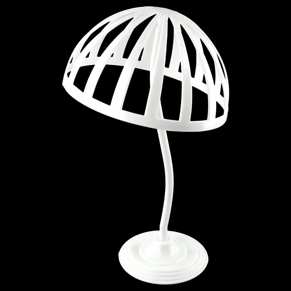 2 Colors Displaying 30cm Showcase Freestanding Wigs Hat Hat Holder Cap Storage Dryer Stand Organizer White/Black 2019 Sale