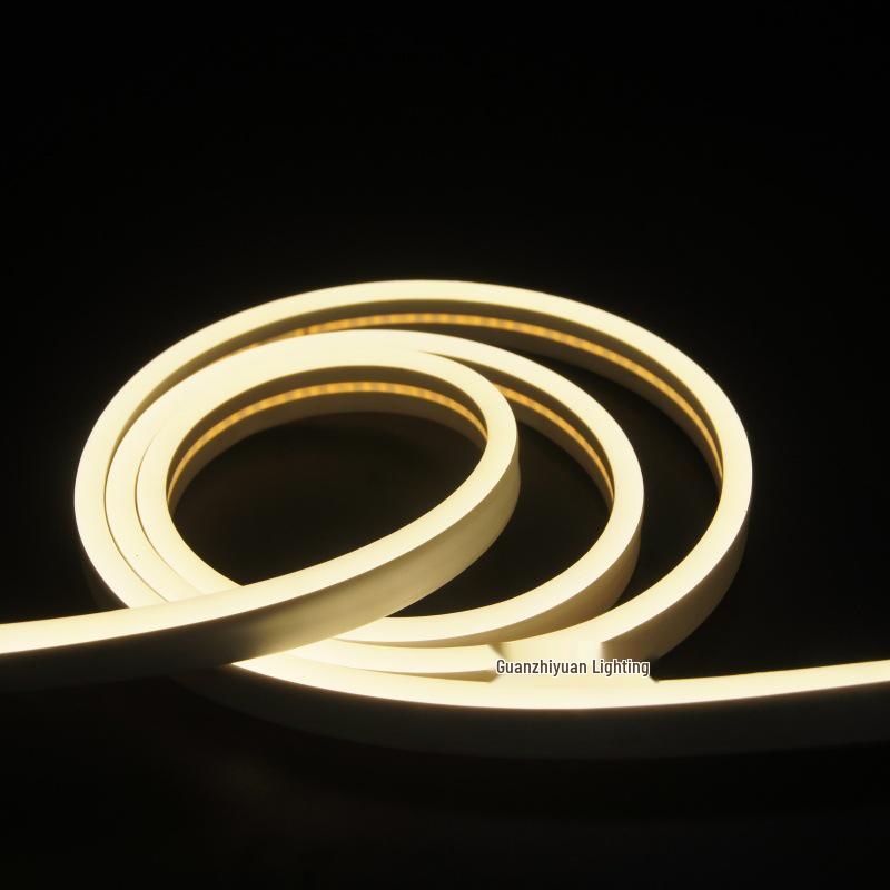 Waterproof COB Flexible Neon LED Light Strip 12V/24V, Silicone, Luminous Atmosphere.