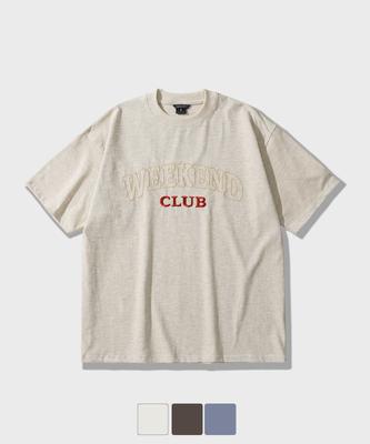 WV PROJECT Brimley Short Sleeve T-Shirt Oatmeal Just7867