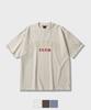 WV PROJECT Brimley Short Sleeve T-Shirt Oatmeal Just7867