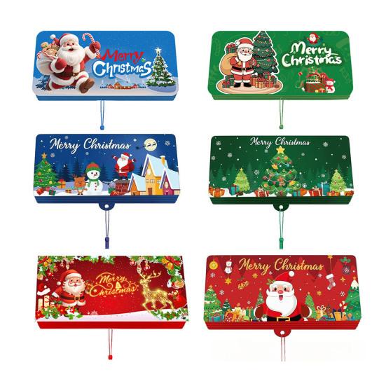 Christmas Cash Gift Envelopes 10 Slots Surprise Xmas Gift Card Holder