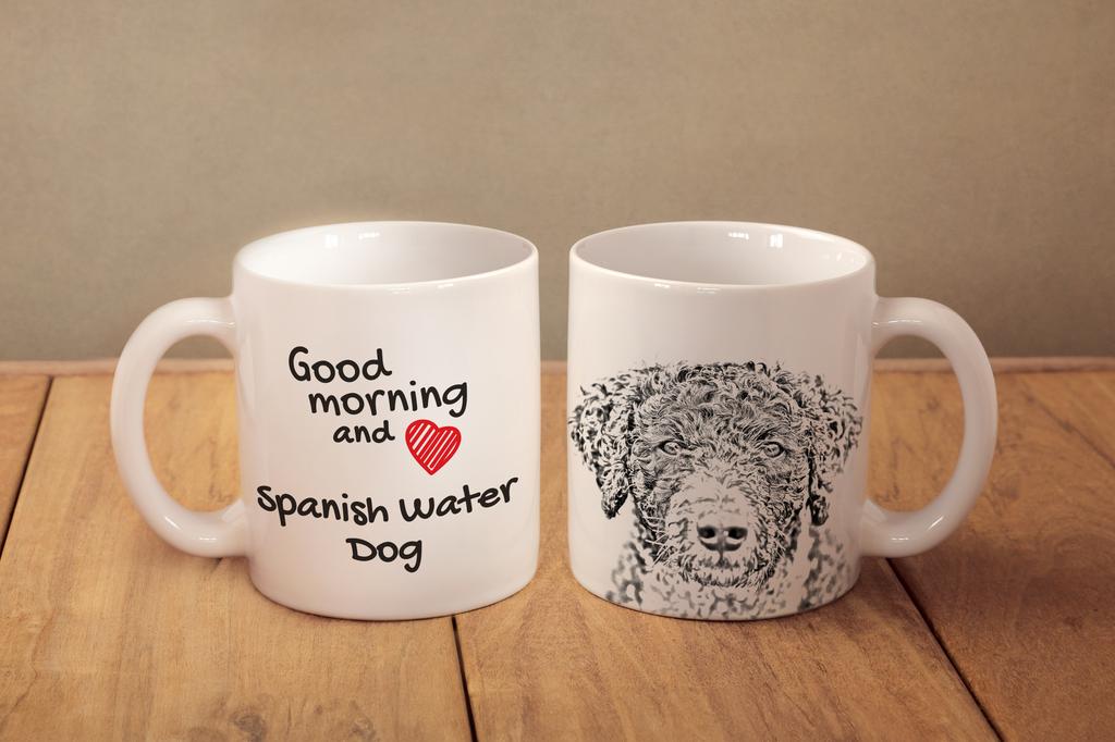 Spanischer Wasserhund - Tasse mit einem Hund, personalisierte Tasse mit Aufdruck, ein klassisches Geschenk für jeden von der Marke Art-Dog