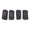 4 peças de Bandagens para Pernas de Cavalo de Polo, Bandagens Macias de Lã, Bandagens para Pernas Equestres, Suprimentos para Estábulo, Cinza