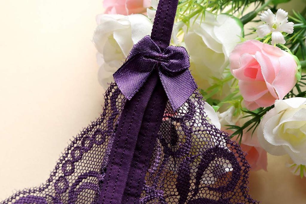 Underwear for Sexy Babydoll Sexy Perforated Sexy Sexy Open Crotch Purple [HiSexy] Women, Lingerie, Shorts, Lingerie, Perforated, Underwear, Shorts,