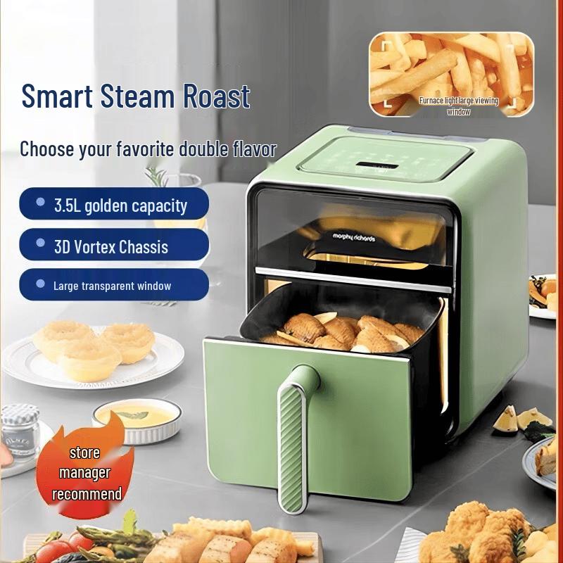 Morphy Richards Smart Steam Air Fryer CN plug (adapter included)