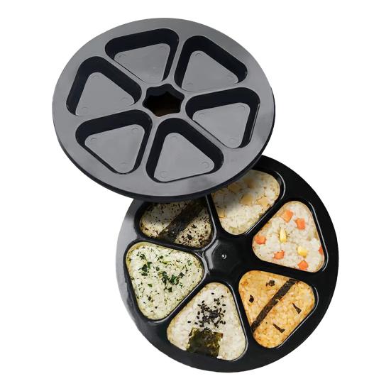 Sushi Mold Triangle Onigiri Mold Bento Box Japanese Sushi Making Kit Sushi Press Maker Rice Ball Box