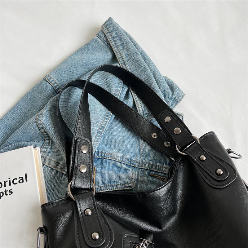 Geantă de mână minimalistă pentru femei cu capacitate mare, geantă de umăr la modă, geantă tote simplă și casual, potrivită pentru utilizarea zilnică și cumpărături