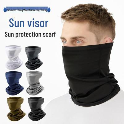 Cycling Sunscreen Ice Silk Bandana: Breathable Neck Gaiter & Magic Face Towel for Outdoor Sports