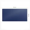 Vinyl Anti-Slip Gaming Desk Mat, Navy Blue, 90x45 cm