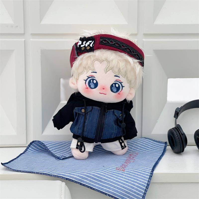 20cm Shi Kai Detective Academy Cotton Plush Doll - Original Star Festival Gift Figure