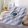 1PC Club Brugge KV Print FlAannel Blanket, High Quality Comfortable for All Seasons, Home Decor, Warmth and Comfort