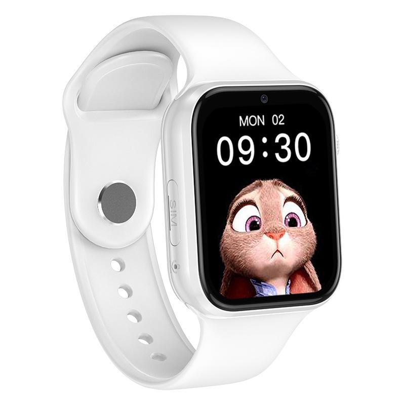 

Багатомовний дитячий розумний годинник із GPS і функціями відеодзвінків білий