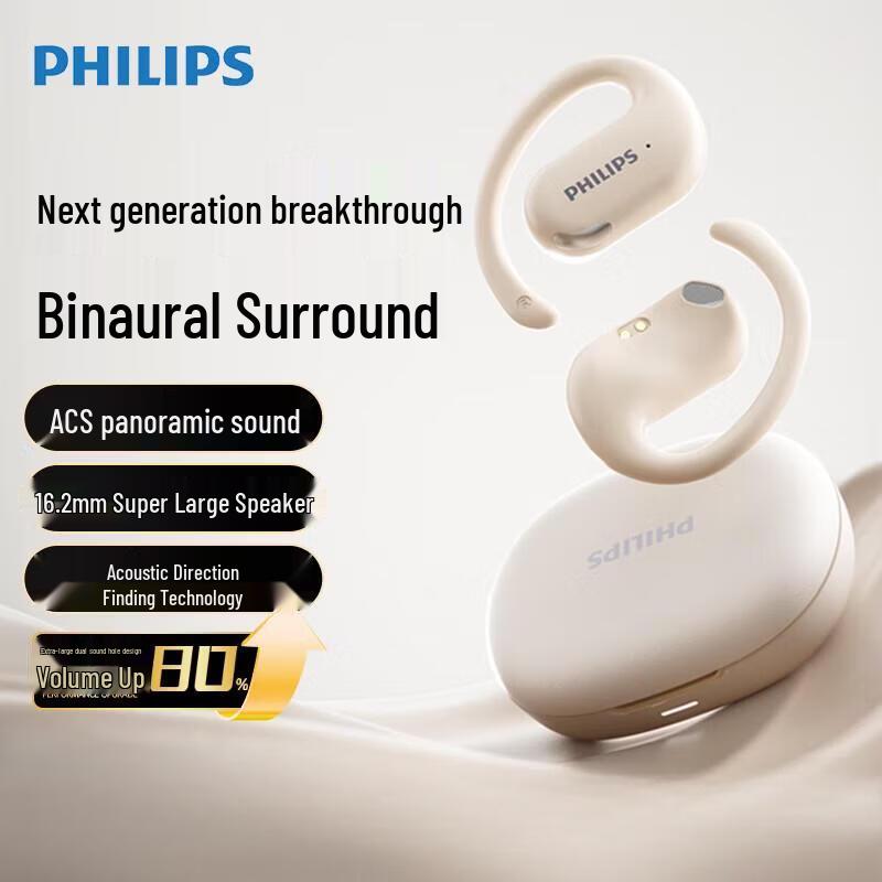 

Philips TAT2739 Open-Ear Wireless Sport Headphones