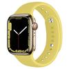 Compatible Silicone Watch Strap for Apple Watch S11 - All Series, Universal Double-Section Snap Button.