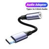 Type-C'den 3.5mm Kulaklığa USB C Kablosu Tip C'den 3.5mm Kulaklığa Tip C Ses Adaptörü Ses Kablosu iPhone Samsung Xiaomi Huawei İçin