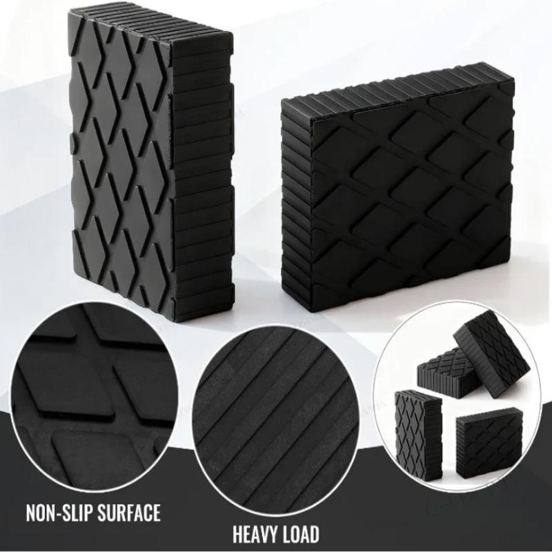 Car Lift Rubber Jack Pad Blocker For Car Jacks Lifting Equipment Elastic Blocks Accessories 1Pc
