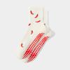 Non-Slip Yoga Socks Cartoon Embroidery Floor Socks Professional Pilates Socks  for Women