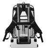 New Clear Double Shoulder Large Capacity Waterproof PVC Outdoor Backpack for Students