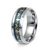 Men's Stainless Steel Ring European and American Jewelry New Men's Ring Spider Pattern Jewelry
