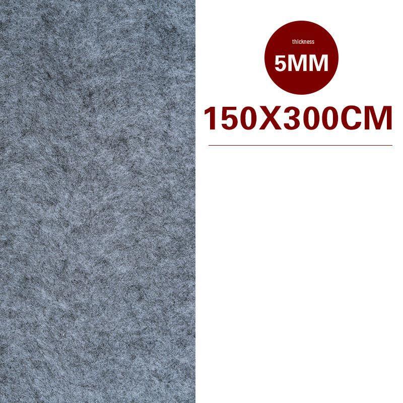 Calligraphy Felt Pad - 5MM Thick Rice Grid Cloth in Black, White, Grey - Ideal for Students