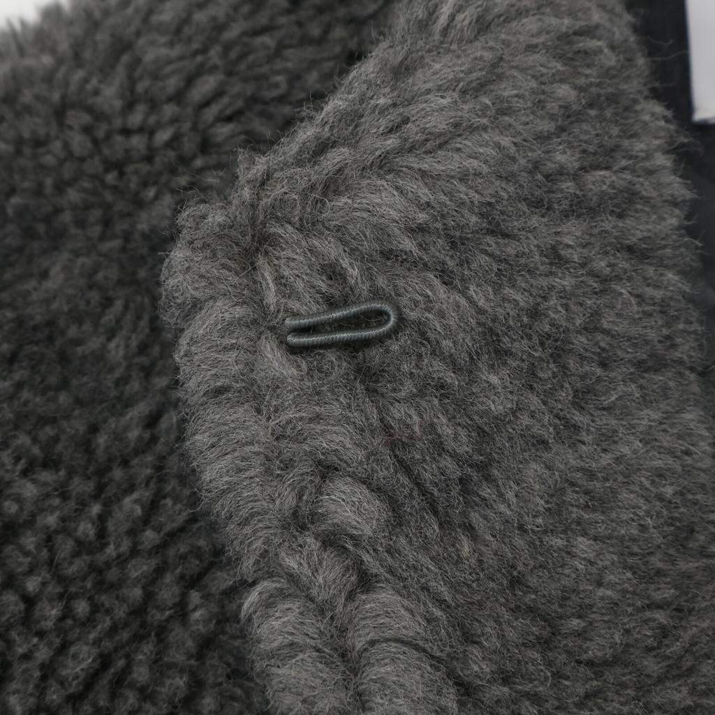 TICCA 23AW Grey Wool Fur Short Coat Coat F grayUsed