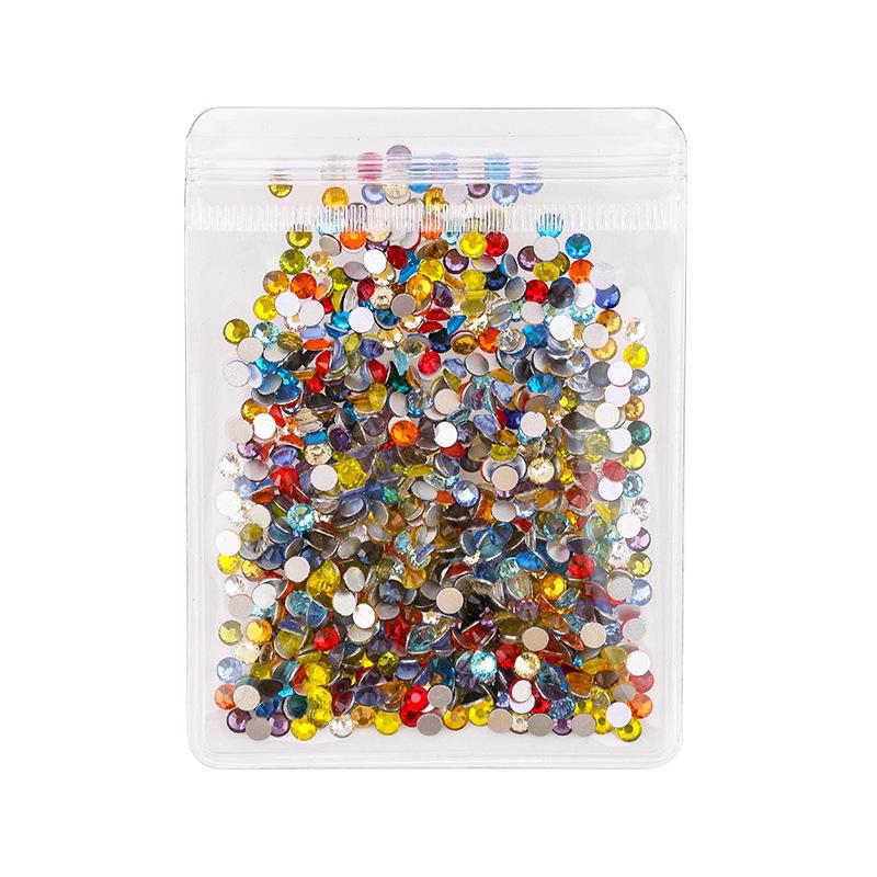 

Ss4-Ss30 гальванопокрытие смешанный цвет пакет плоское дно нейл-арт стразы DIY ювелирные аксессуары SS16 288PCS